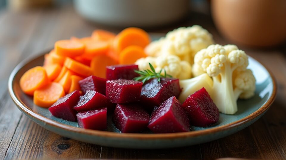 Варенные овощи