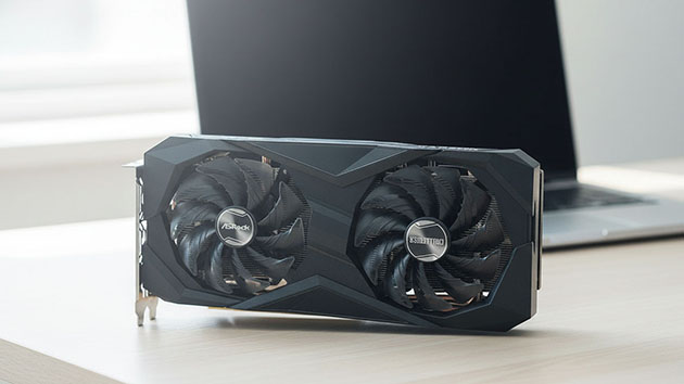 ASRock AMD Radeon RX 7600 Challenger OC. Фото: Татьяна Фадеева / Нейросеть