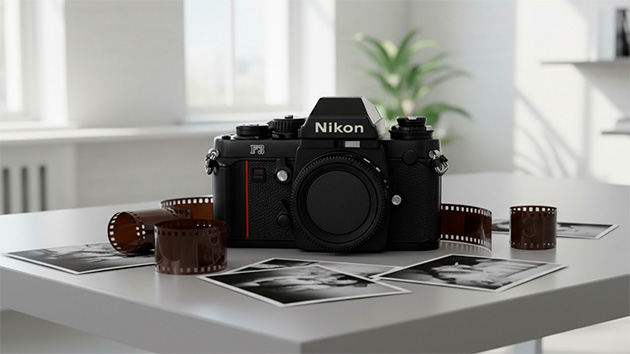 Nikon F3. Фото: Татьяна Фадеева / Нейросеть