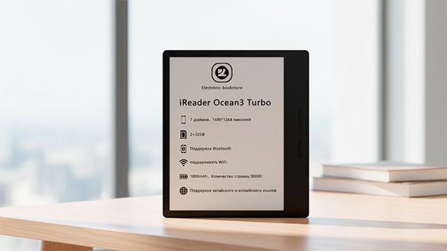 iReader Ocean 3. Фото: Павел Громов / Нейросеть