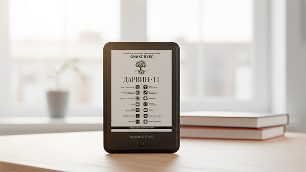 ONYX BOOX Darwin 11. Фото: Павел Громов / Нейросеть