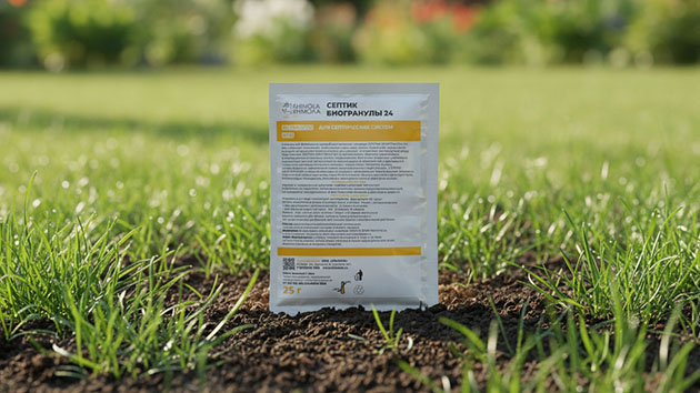 «Химола Септик биогранулы 24». Фото: Татьяна Фадеева / Нейросеть