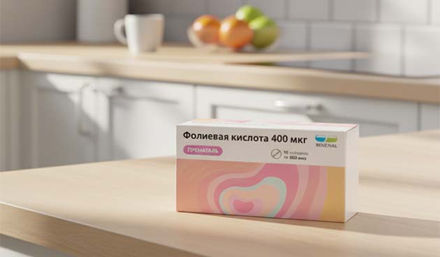 «Фолиевая кислота Renewal пренаталь»