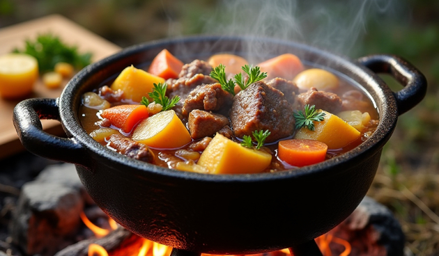 Мясо с картошкой