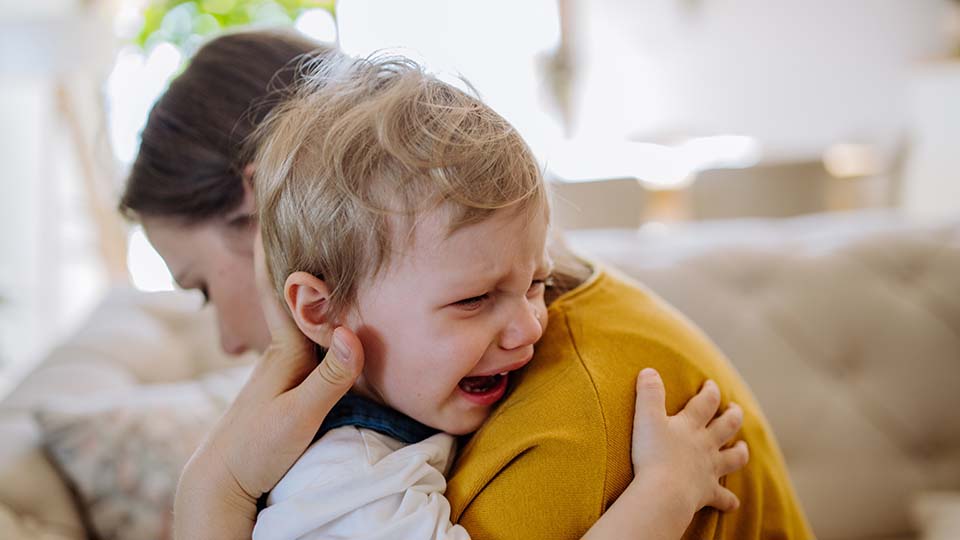 Истерика у ребенка