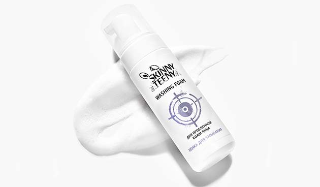 Пенка для умывания для проблемной кожи лица Skinny Teeny