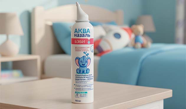 Аэрозоль «Акваназаль Бэби»