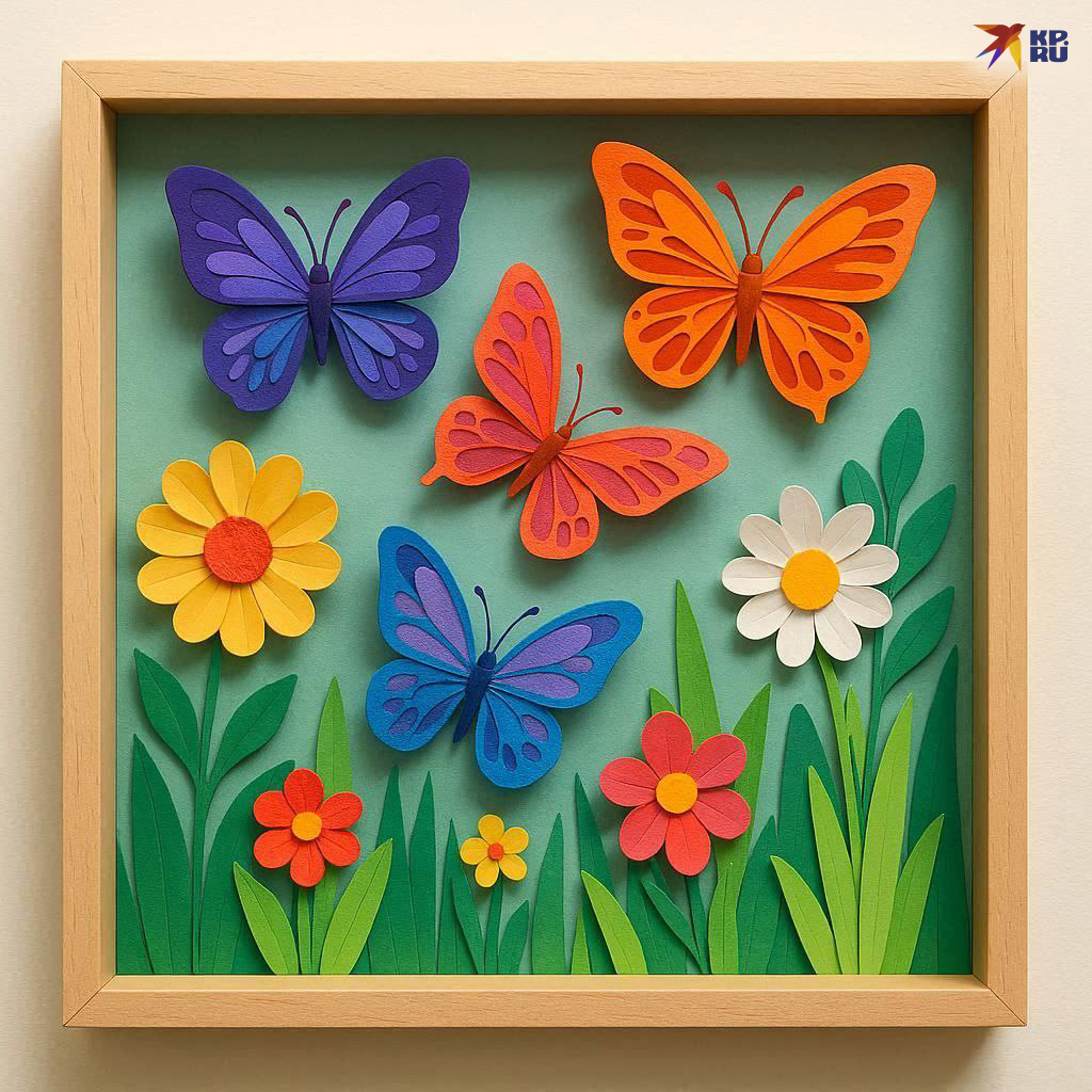 Картинки и фото с бумажными поделками для вдохновения