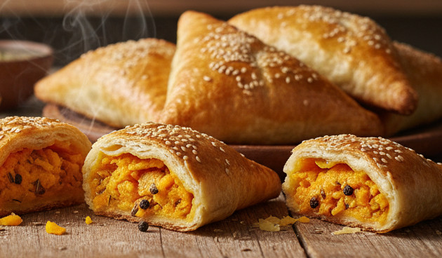 Самса с тыквой