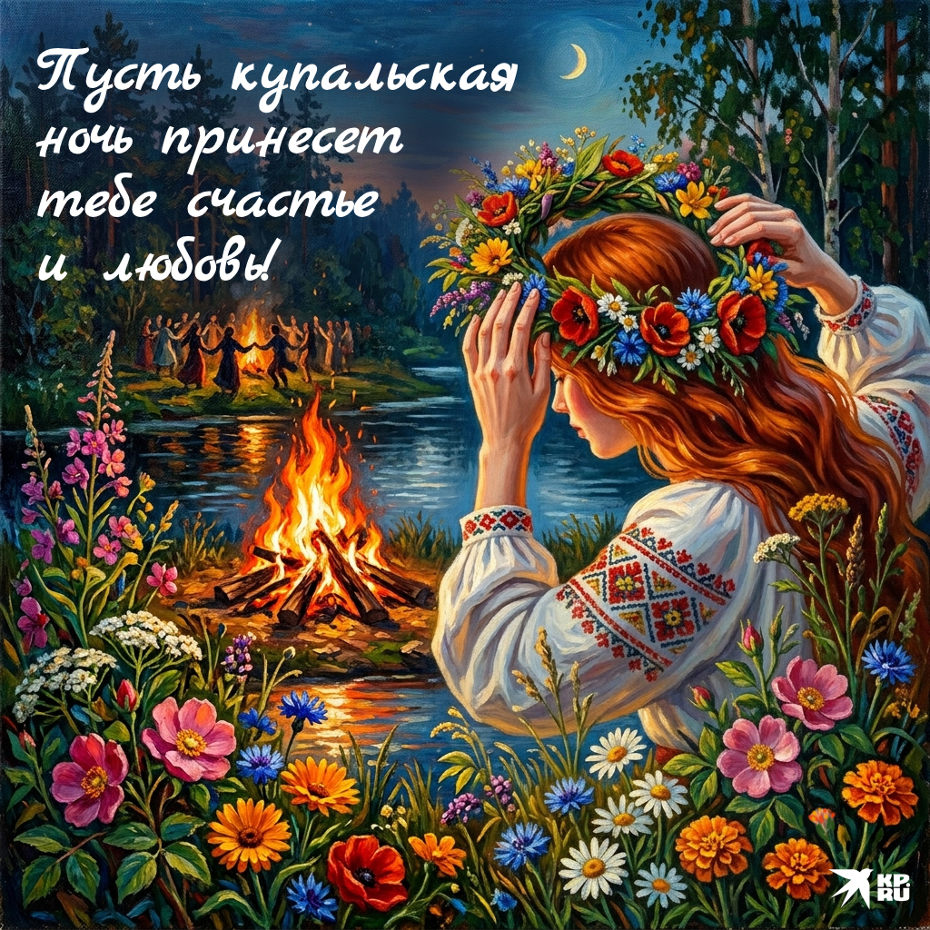 Красивые картинки на праздник Ивана Купалы