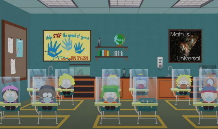 Поклонники мультсериала «Южный парк» увидят серию о борьбе с коронавирусом
