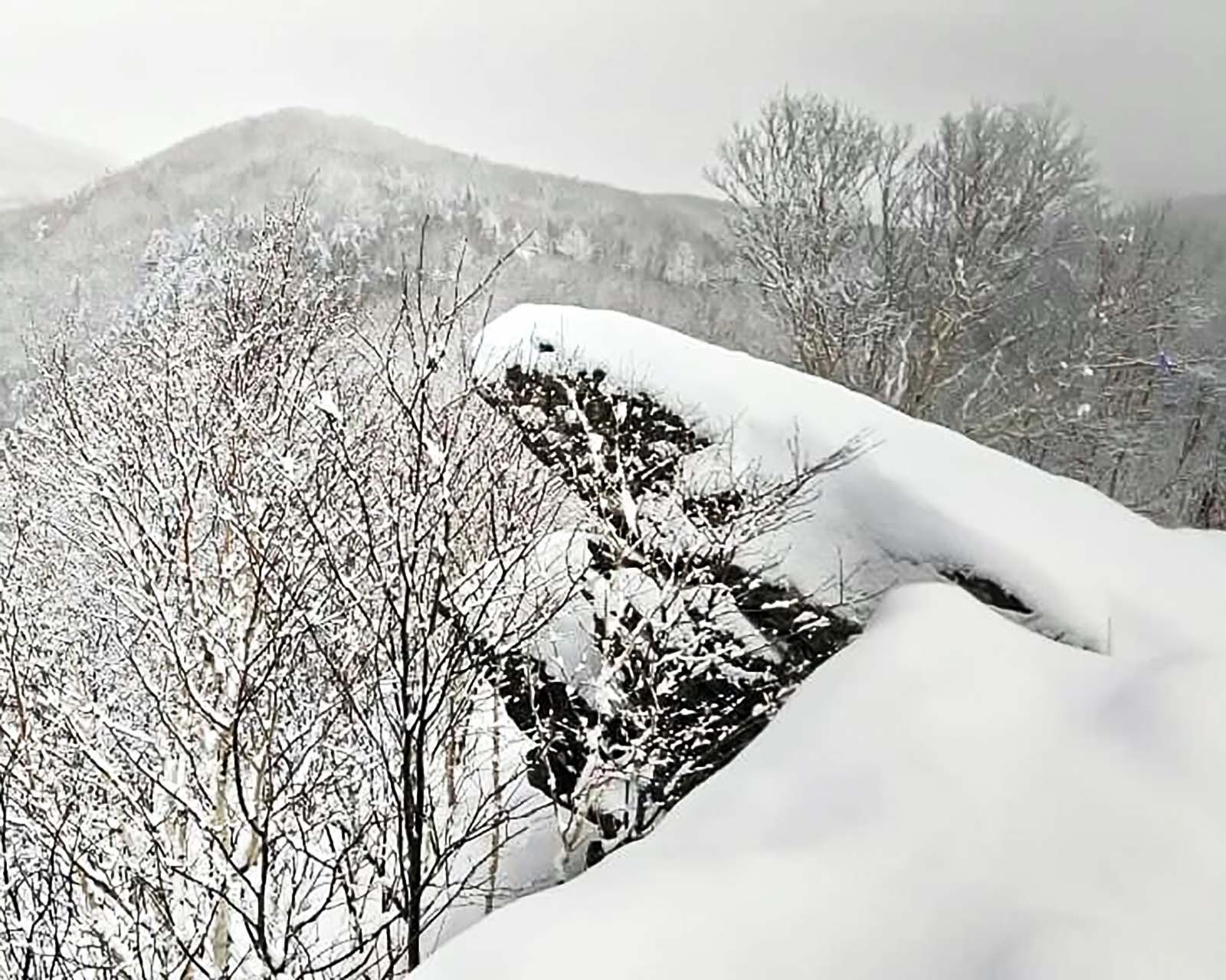 Останец Лягушка на Сахалине