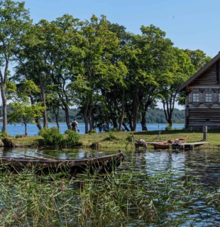 деревянный дом кижи