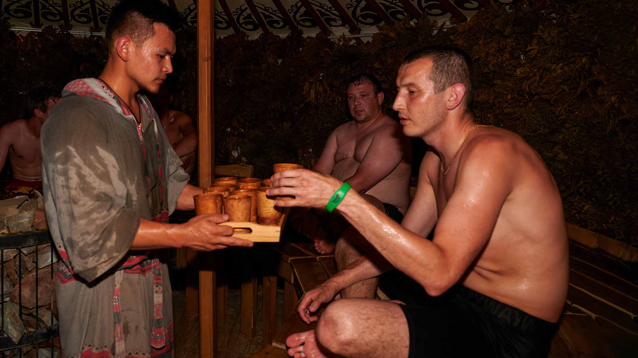 напитки в бане