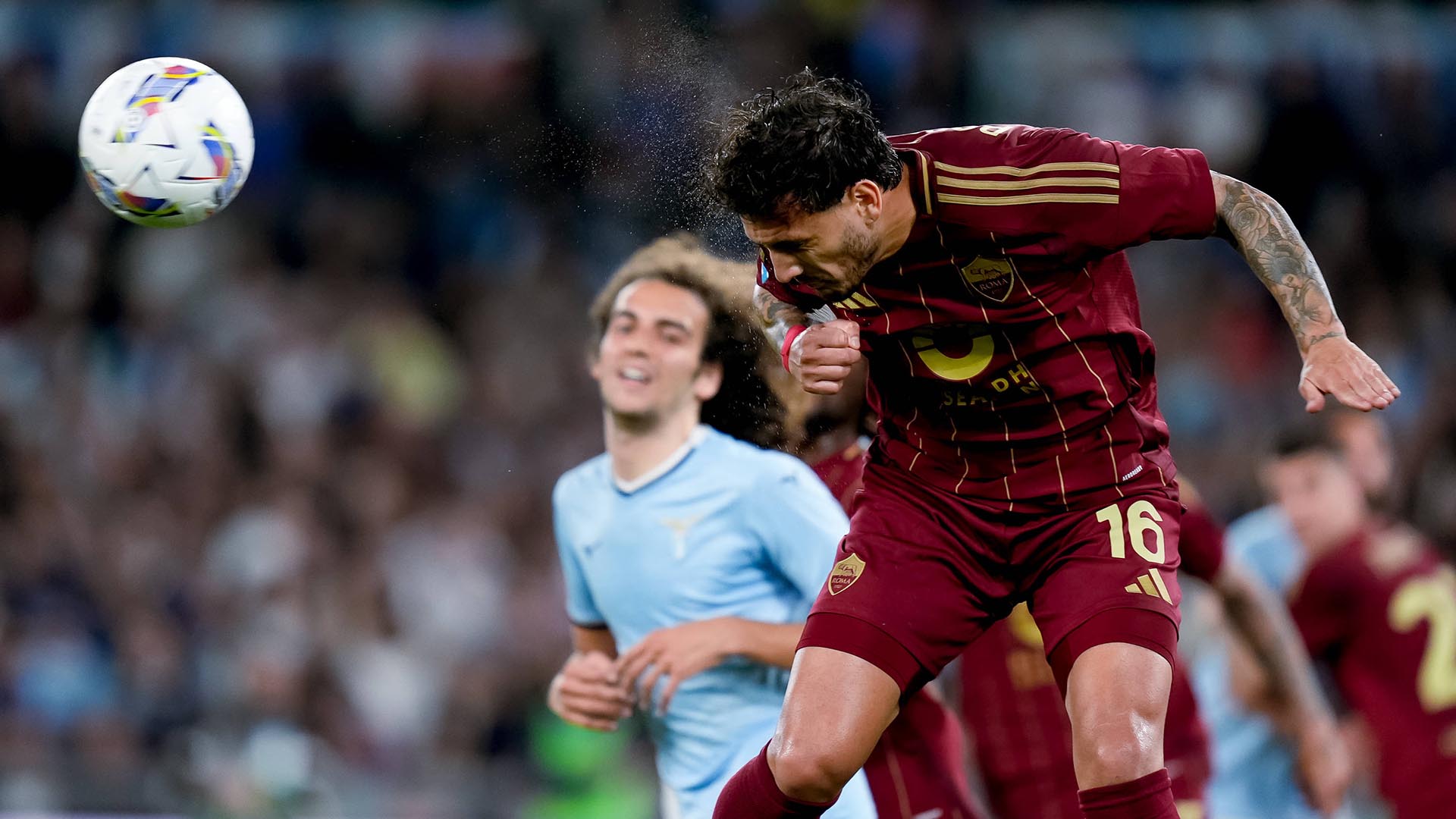 ФК «Лацио» — ФК «Рома». Фото: globallookpress.com/IMAGO/Giuseppe Maffia