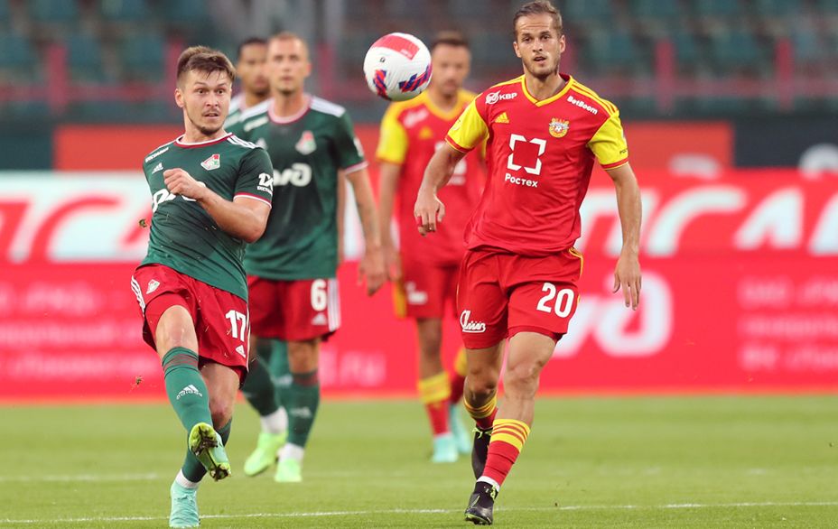Нападающий «Локомотива» Рифат Жемалетдинов сделал дубль в матче с «Арсеналом. Фото: РПЛ
