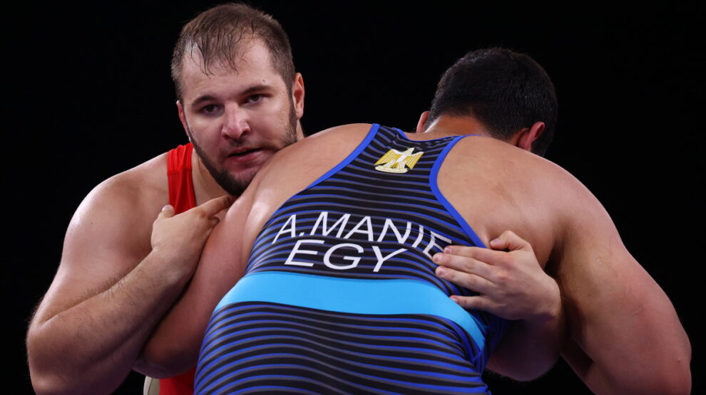 Сергей Семенов - борьба - Олимпиада