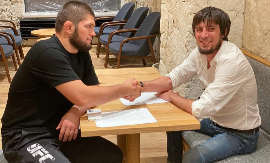 Экс-чемпион UFC Хабиб Нурмагомедов сыграет в футбол, он подписал контракт с «Легион Динамо». Фото: Инстаграм «Легион Динамо»