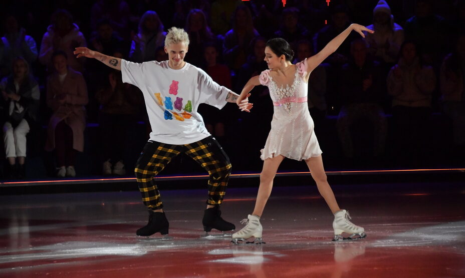 Даня Милохин и Евгения Медведева