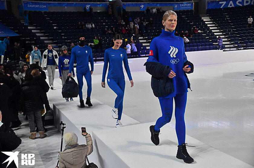 Представление формы сборной России на Игры в Пекине