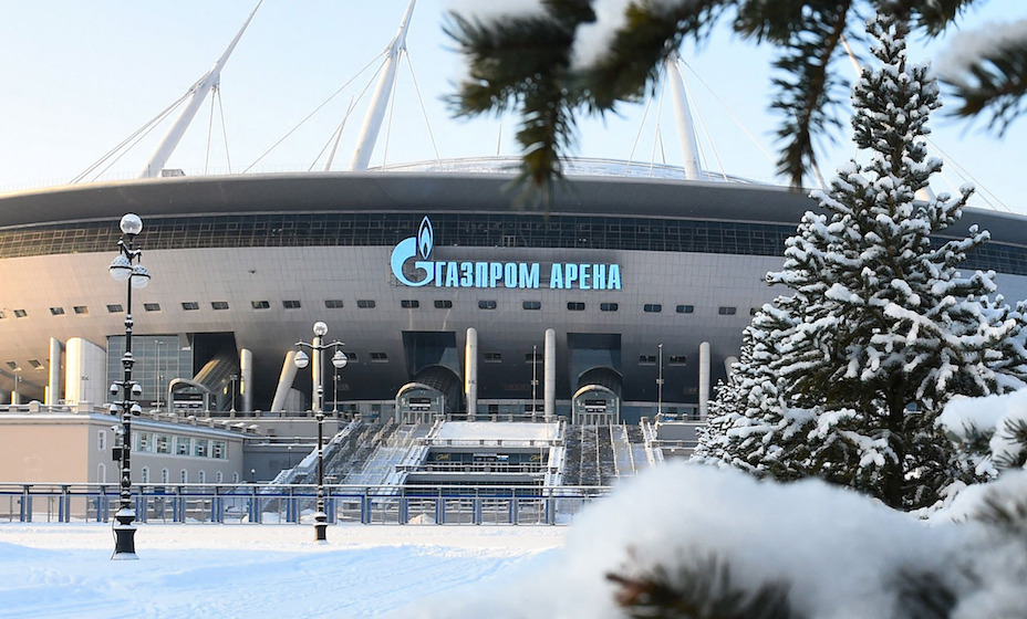 На российских стадионах больше не будет международных соревнований. 
Фото: Twitter ФК «Челси»