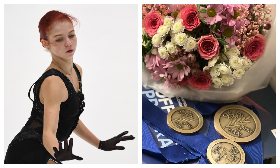 Фигуристка Трусова завоевала бронзовую медаль на чемпионате Европы в Таллине. 
Фото: Global Look Press / Instagram Александры Трусовой