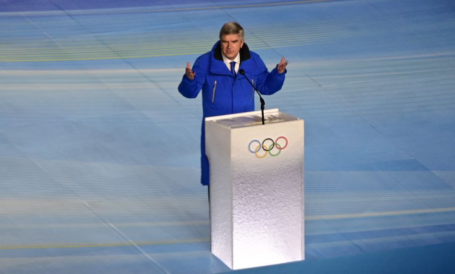 Томас Бах на церемонии открытия Олимпиады-2022. Фото: Global Look Press