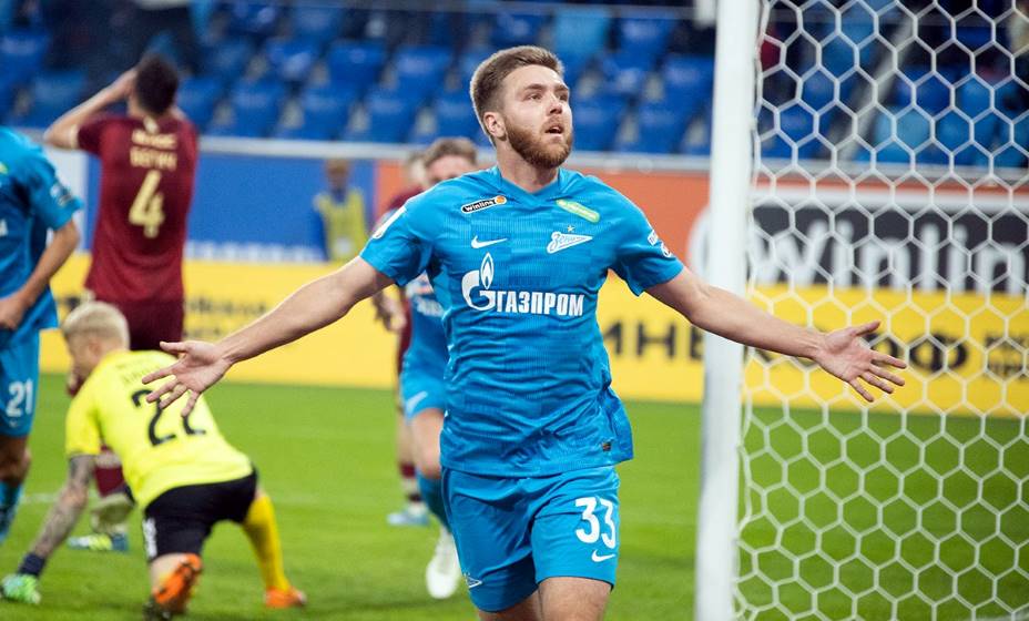 Гол Ивана Сергеева принес победу «Зениту» над «Рубином». Фото: РПЛ