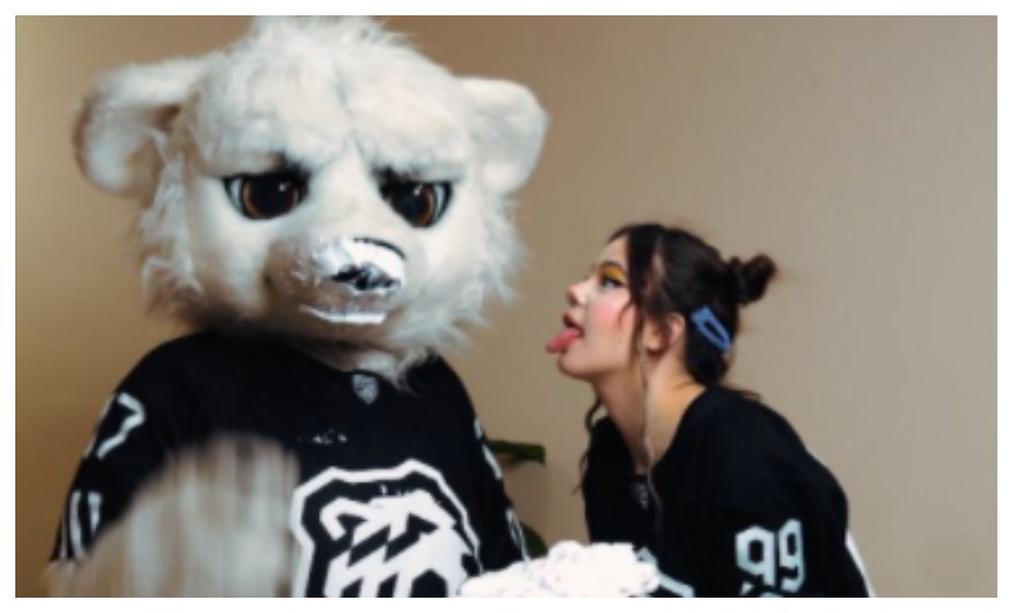 Маскот челябинского «Трактора» стал победителем битвы талисманов КХЛ. Фото: Скриншот КХЛ 