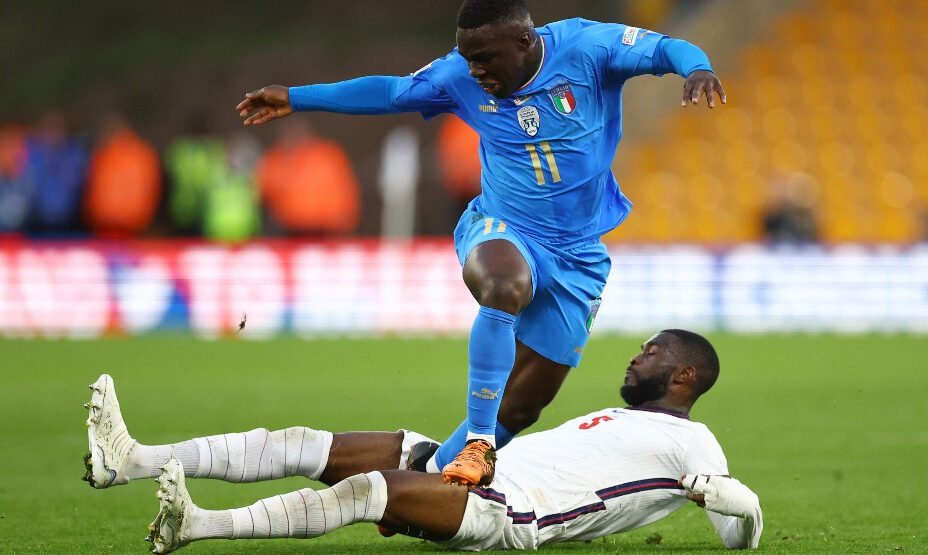 Англия - Италия, Лига наций