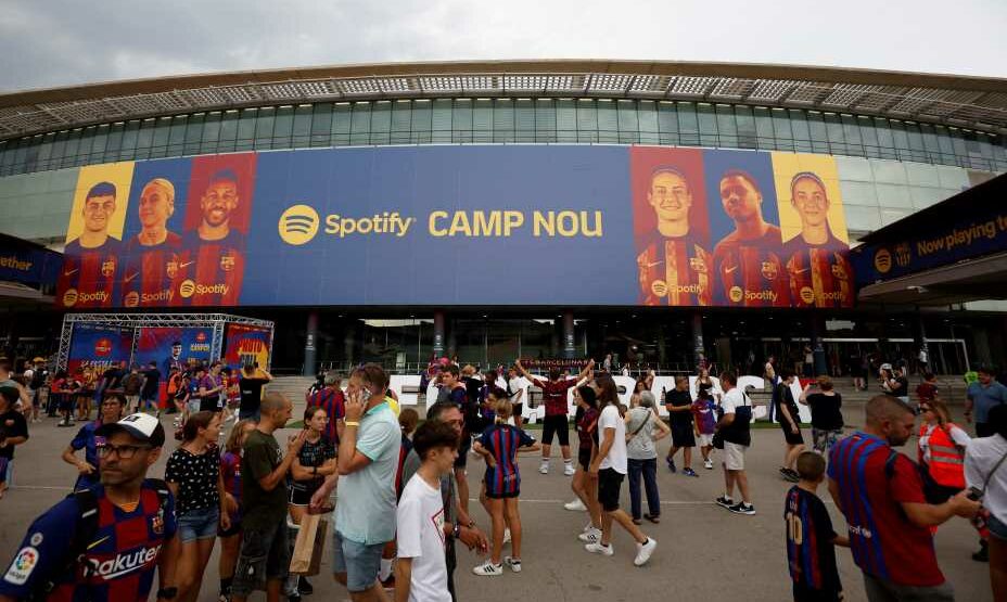 Барселона, болельщики