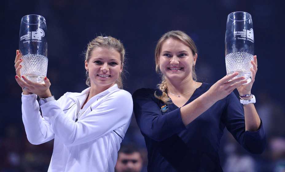 Наибольших успехов Надежда Петрова (справа) добилась в парном разряде. Фото: Global Look Press