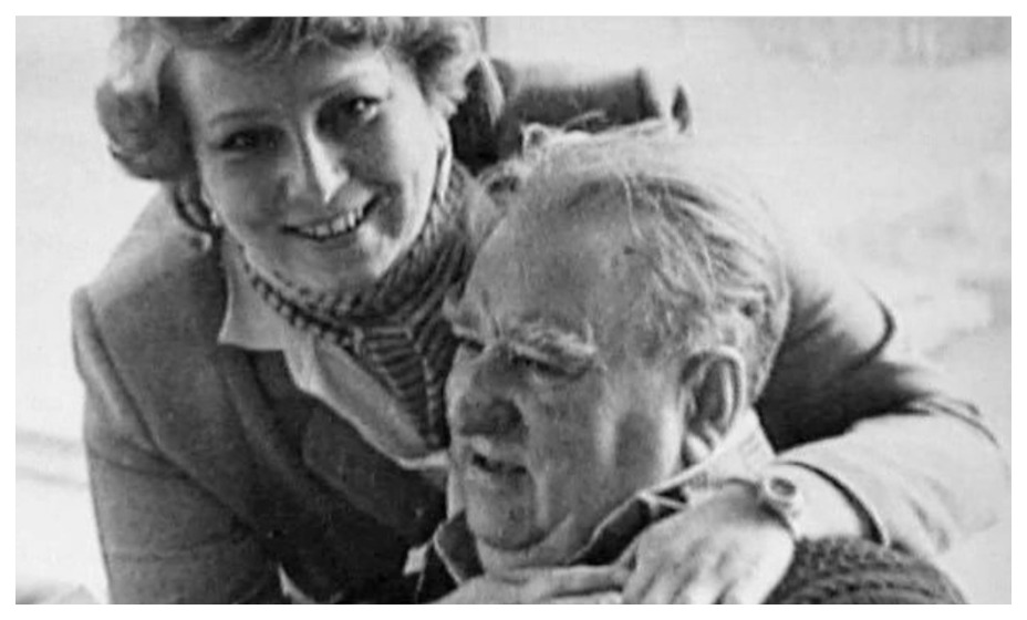 Татьяна Тарасова выложила фото со своим отцом Анатолием Тарасовым. Фото: соцсети Татьяна Тарасовой