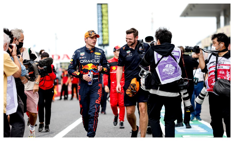 Макс Ферстаппен взял поул в Японии. Фото: Global Look Press