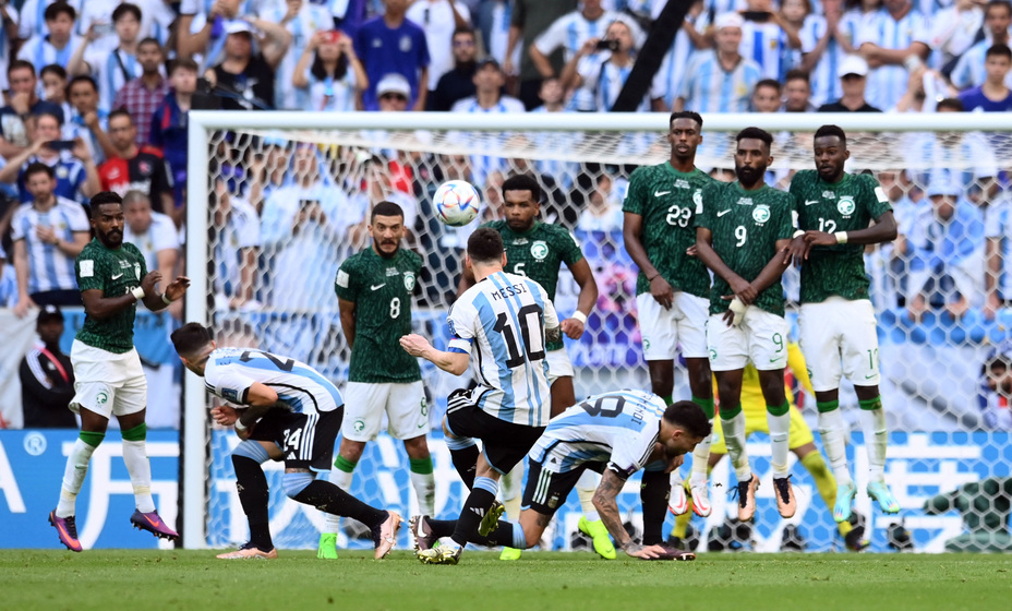 Аргентина очень вяло смотрелась в атаке против Саудовской Аравии и в итоге проиграла. Фото: REUTERS