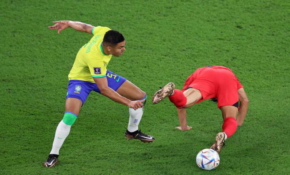 Корейцы не смогли ничего противопоставить Бразилии. Фото: Reuters