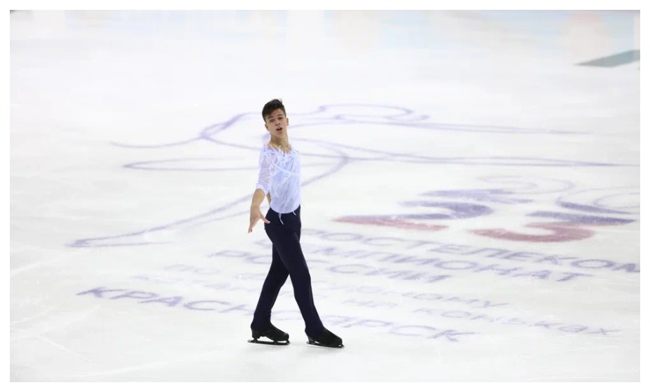 Петр Гуменник захватил лидерство после проката короткой программы на чемпионате России. Фото: Мария Ленц «КП»