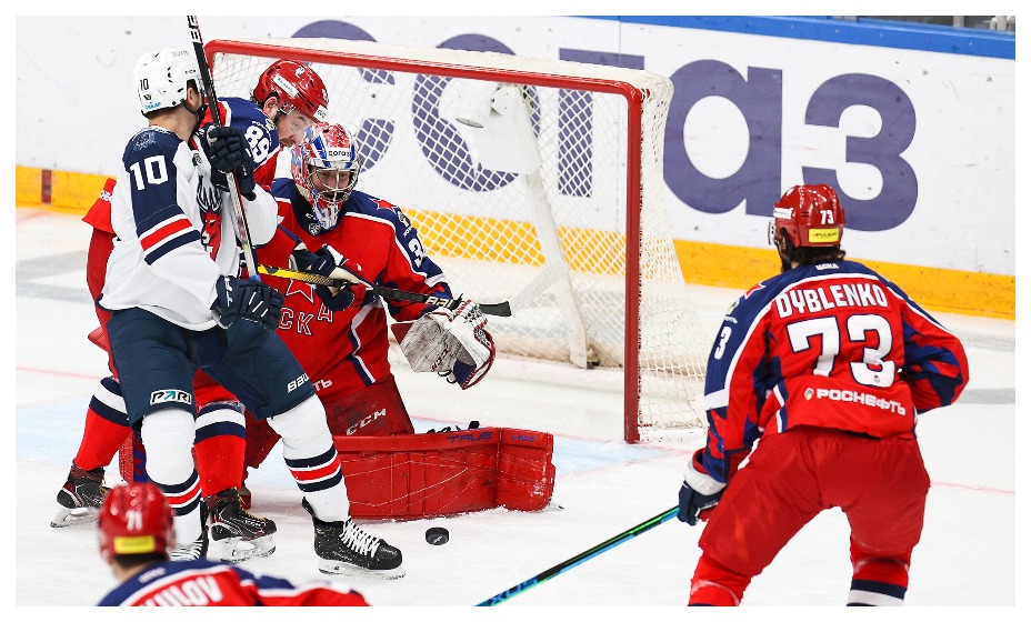 «Торпедо» в гостях дожало ЦСКА. Фото: официальный сайт ХК ЦСКА