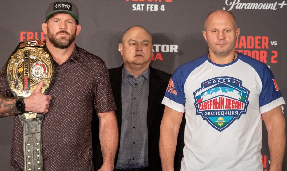 Райан Бейдер и Федор Емельяненко