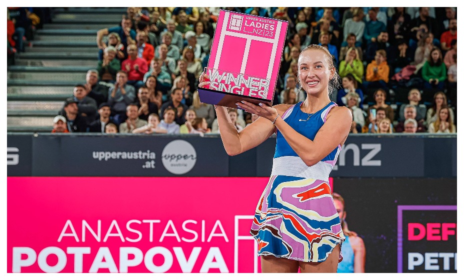 Анастасия Потапова победила на турнире WTA в Линце. Фото: Global Look Press