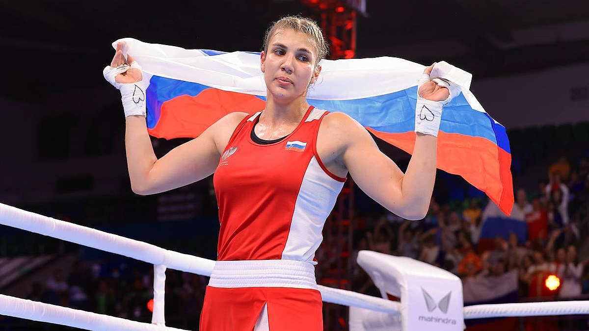 Анастасия Демурчян стала лучшей на ЧМ-2023 в Дели. Фото: федерация бокса России