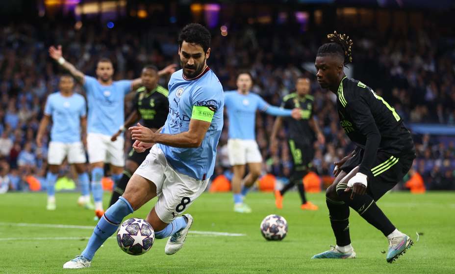 Полузащитник «МанСити» Илкая Гюндоган может покинуть АПЛ. Фото: Reuters