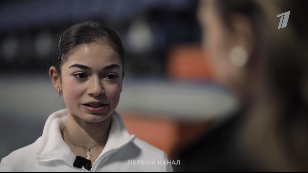 Аделия Петросян рассказала о тренировках перед стартом в Уфе. Фото: Первый канал