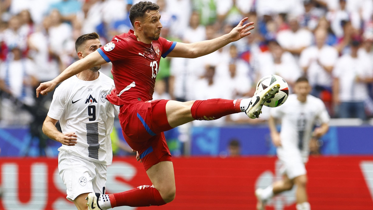 Сборная Сербии вылетает с Евро-2024. Фото: REUTERS