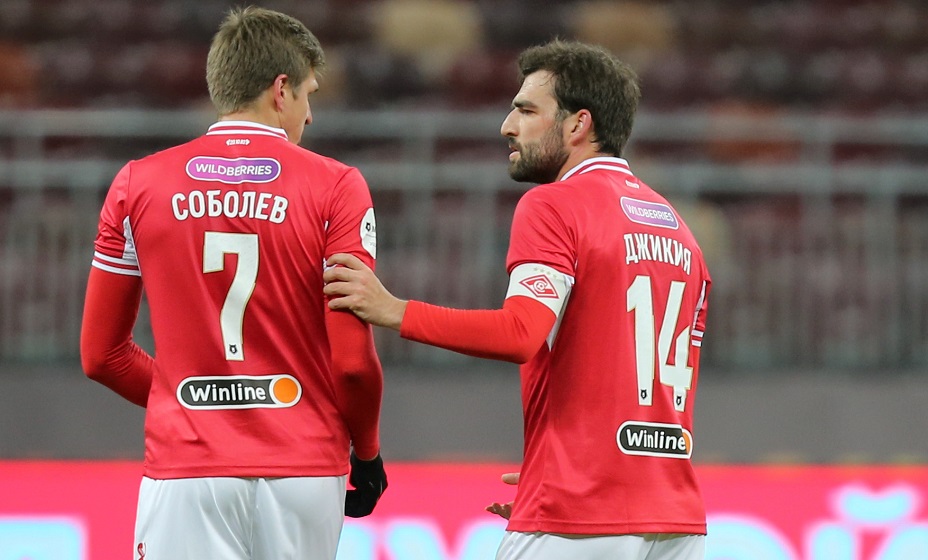 Ловчев назвал уход Джикии причиной испорченных отношений между Соболевым и «Спартаком». Фото: Global Look Press