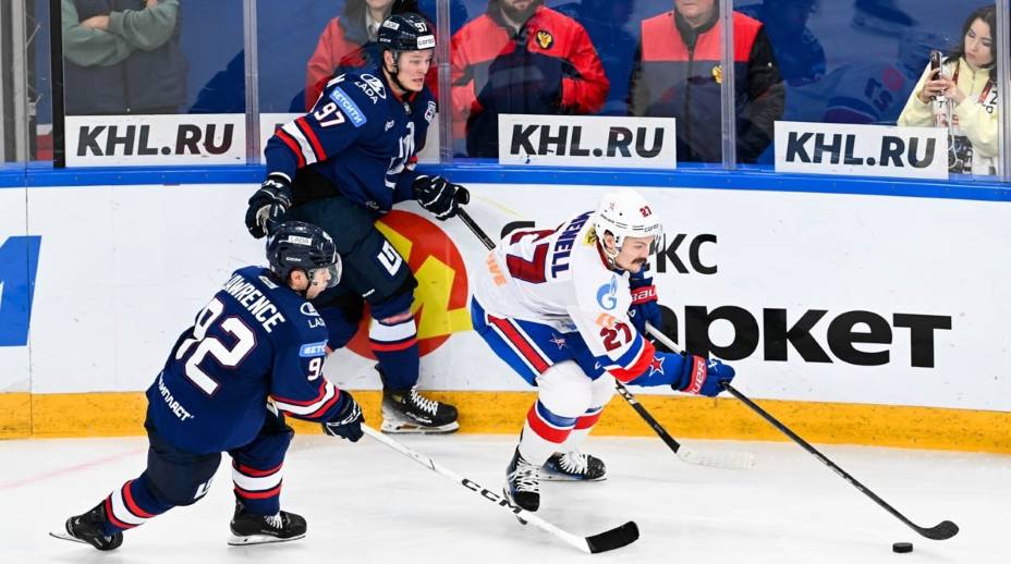 СКА обыграл «Ладу» с сухим счетом 3:0. Фото: Соцсети ХК СКА