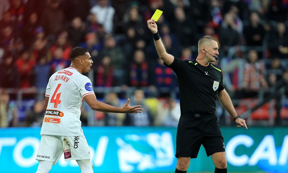 Григорьянц: КДК РФС не будет рассматривать удаление Джику в матче с «Ростовом». Фото: Global Look Press