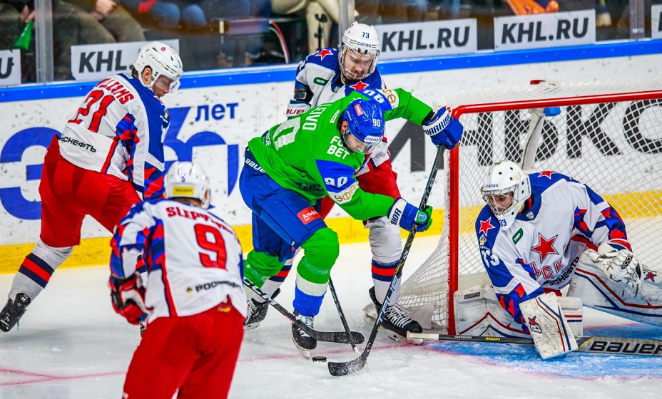 ХЦ ЦСКА в КХЛ. Фото: ХК ЦСКА