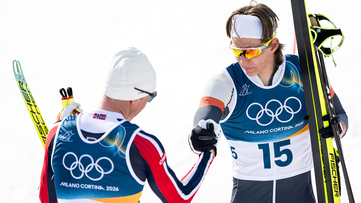 У Савелия Коростелева нет проблем с общением на Олимпиаде. Фото: GLOBAL LOOK PRESS