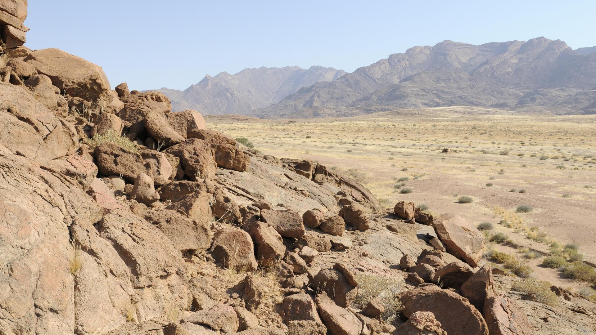 Гора Брандберг, Дамараленд, Намибия.